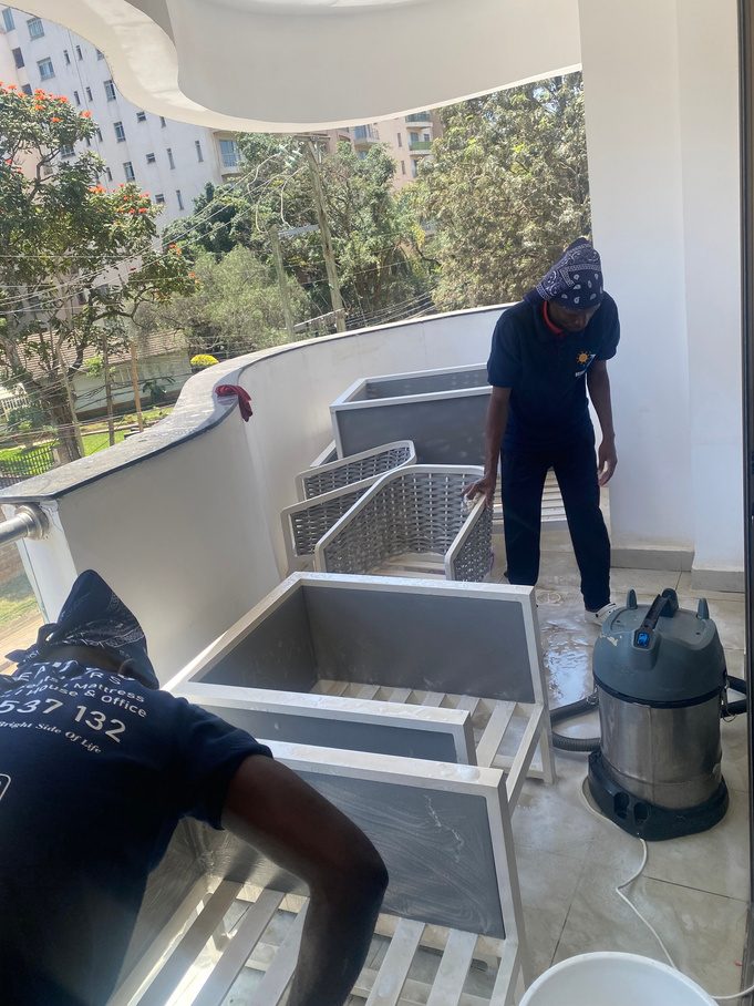 Post-construction and post-renovation cleaning